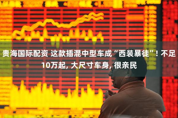 贵海国际配资 这款插混中型车成“西装暴徒”! 不足10万起, 大尺寸车身, 很亲民